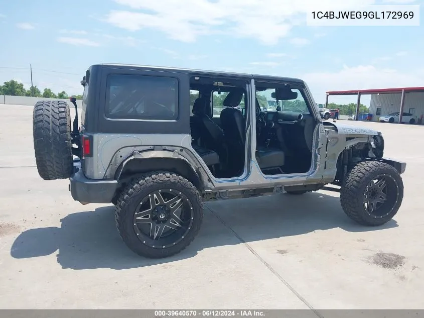 1C4BJWEG9GL172969 2016 Jeep Wrangler Unlimited Sahara