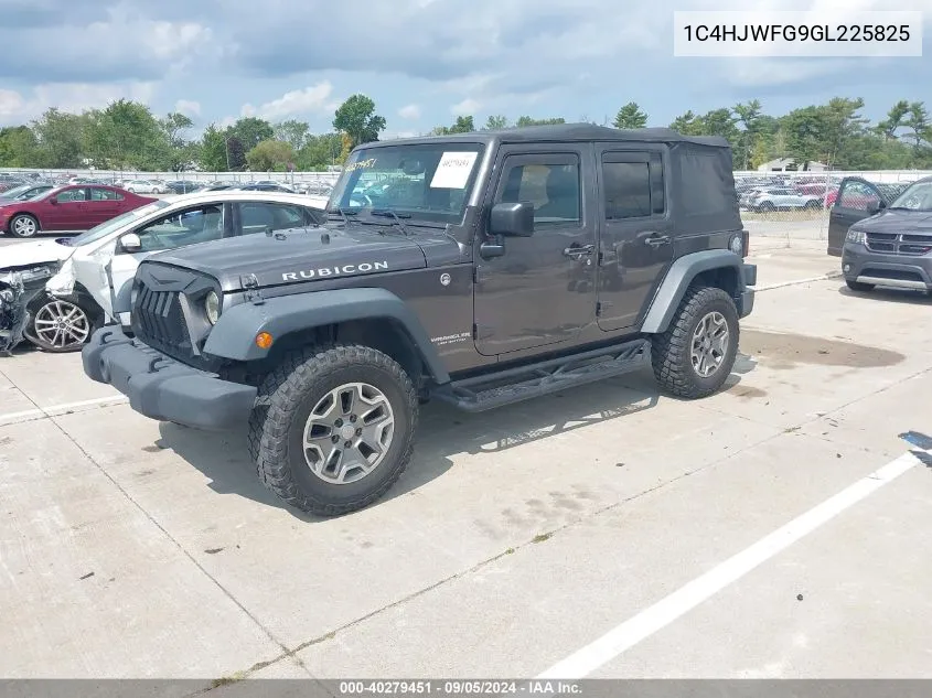 1C4HJWFG9GL225825 2016 Jeep Wrangler Unlimited Rubicon