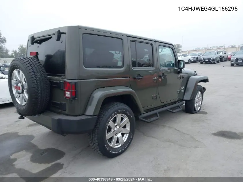 1C4HJWEG4GL166295 2016 Jeep Wrangler Unlimited Sahara