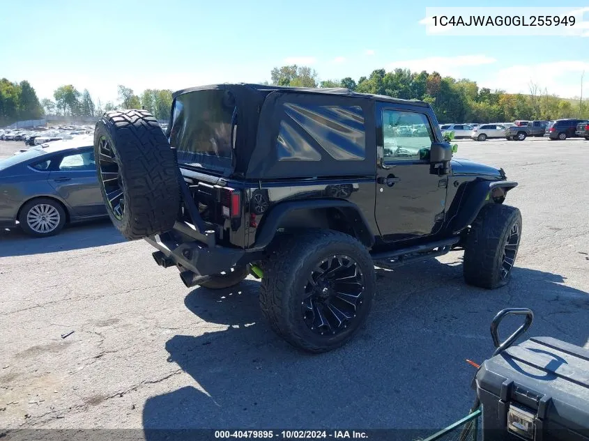 1C4AJWAG0GL255949 2016 Jeep Wrangler Sport