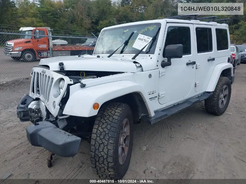 1C4HJWEG1GL320848 2016 Jeep Wrangler Unlimited Sahara