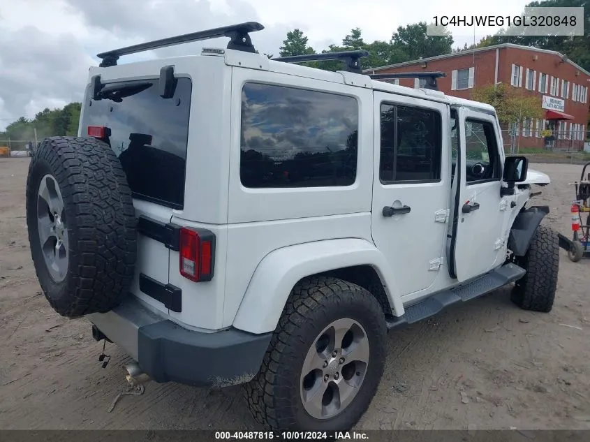 1C4HJWEG1GL320848 2016 Jeep Wrangler Unlimited Sahara