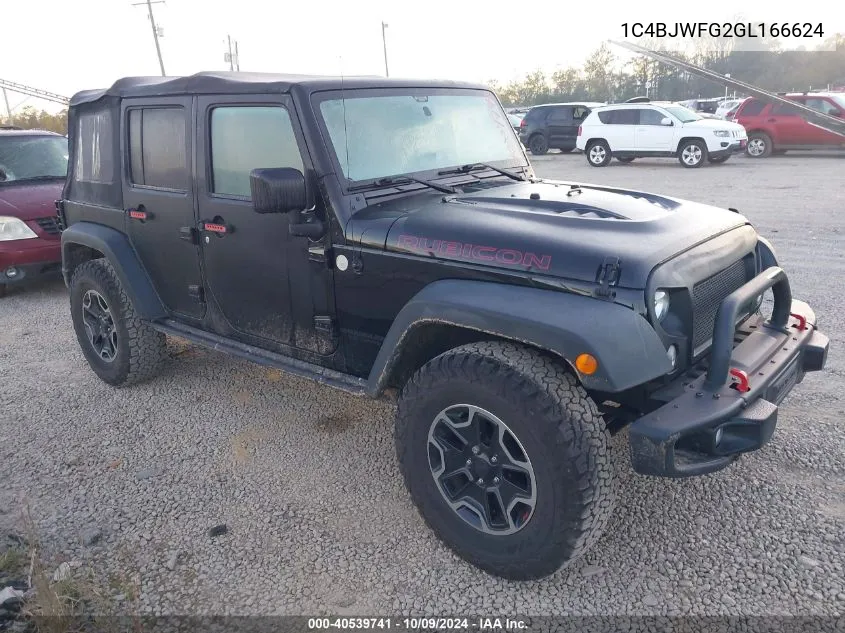 2016 Jeep Wrangler Unlimited Rubicon VIN: 1C4BJWFG2GL166624 Lot: 40539741