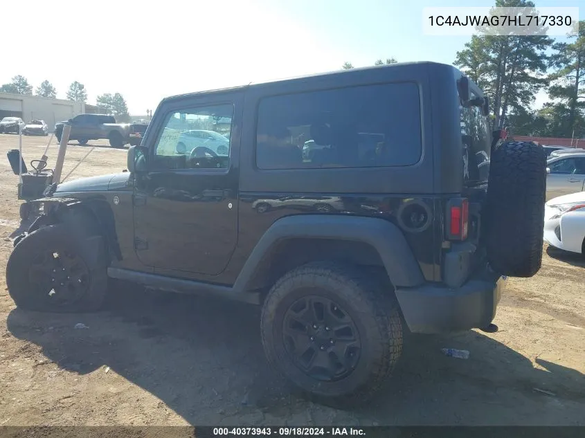 1C4AJWAG7HL717330 2017 Jeep Wrangler Sport