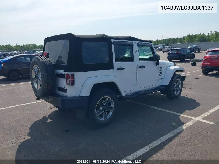 1C4BJWEG8JL801337 2018 Jeep Wrangler Unlimited Sahara