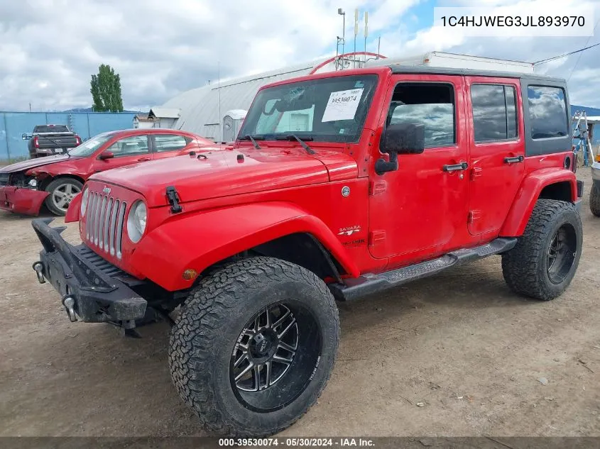 1C4HJWEG3JL893970 2018 Jeep Wrangler Jk Unlimited Sahara