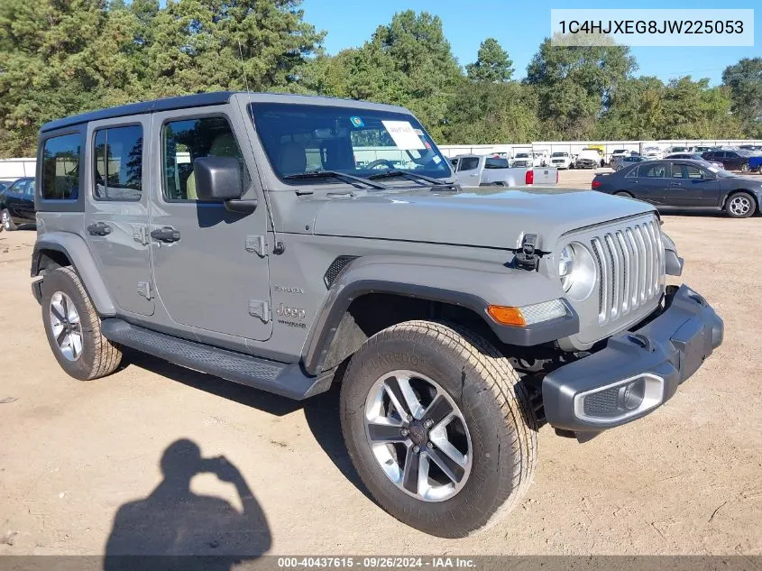 2018 Jeep Wrangler Unlimited Sahara 4X4 VIN: 1C4HJXEG8JW225053 Lot: 40437615