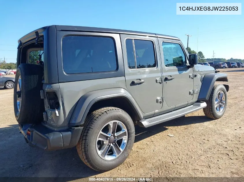 2018 Jeep Wrangler Unlimited Sahara 4X4 VIN: 1C4HJXEG8JW225053 Lot: 40437615