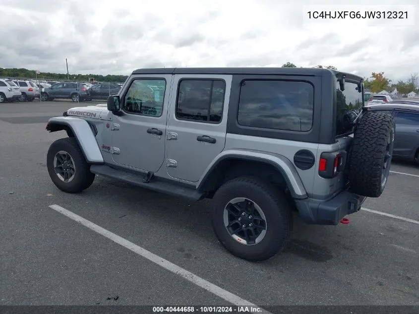 1C4HJXFG6JW312321 2018 Jeep Wrangler Unlimited Rubicon