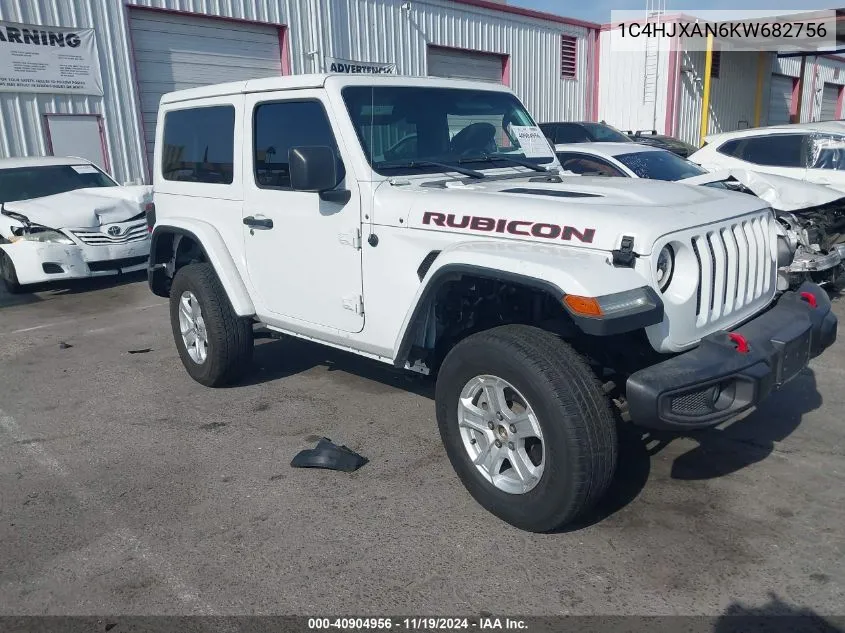 2019 Jeep Wrangler Sport S 4X4 VIN: 1C4HJXAN6KW682756 Lot: 40904956