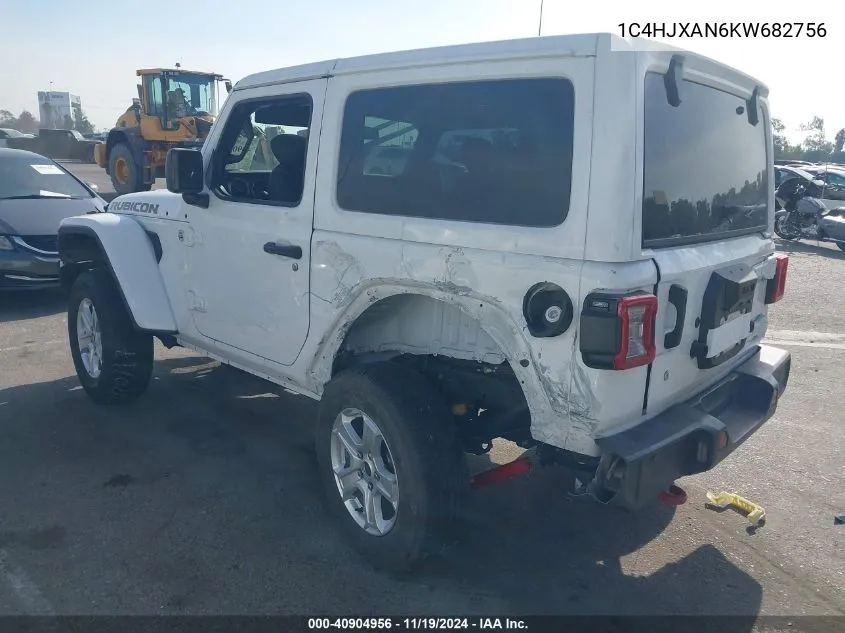 2019 Jeep Wrangler Sport S 4X4 VIN: 1C4HJXAN6KW682756 Lot: 40904956