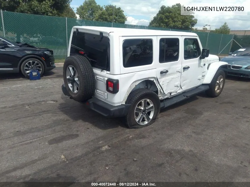 1C4HJXEN1LW220780 2020 Jeep Wrangler