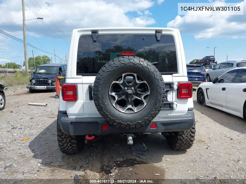 2020 Jeep Wrangler Unlimited Rubicon Recon 4X4 VIN: 1C4HJXFN9LW301105 Lot: 40161733