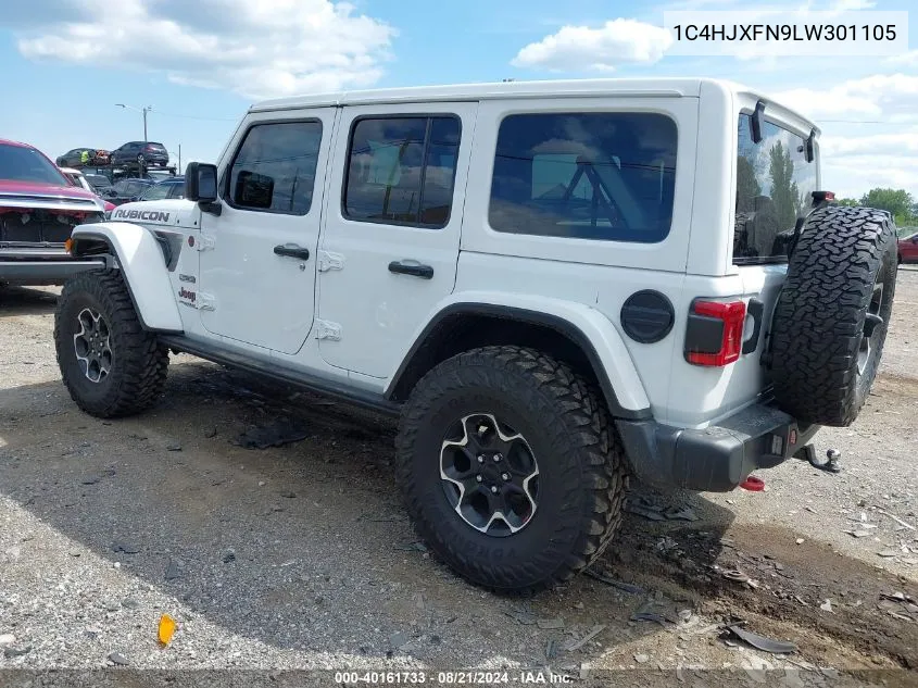 2020 Jeep Wrangler Unlimited Rubicon Recon 4X4 VIN: 1C4HJXFN9LW301105 Lot: 40161733