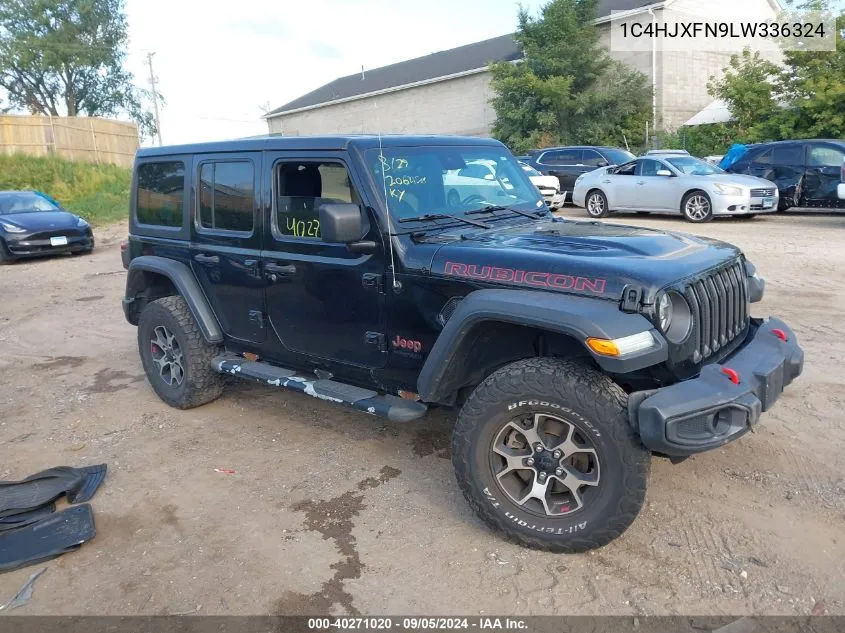 1C4HJXFN9LW336324 2020 Jeep Wrangler Unlimited Rubicon