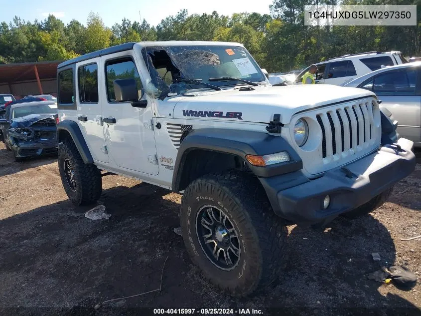 2020 Jeep Wrangler Unlimited Sport S 4X4 VIN: 1C4HJXDG5LW297350 Lot: 40415997