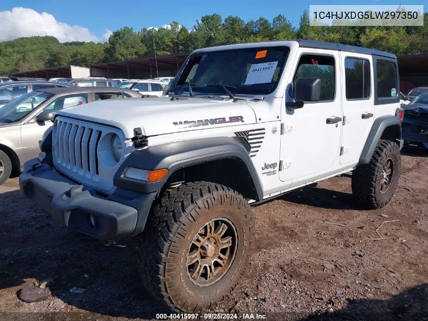 2020 Jeep Wrangler Unlimited Sport S 4X4 VIN: 1C4HJXDG5LW297350 Lot: 40415997