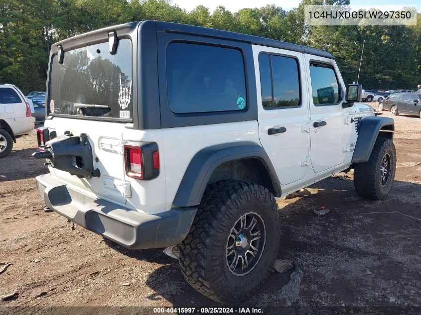 2020 Jeep Wrangler Unlimited Sport S 4X4 VIN: 1C4HJXDG5LW297350 Lot: 40415997