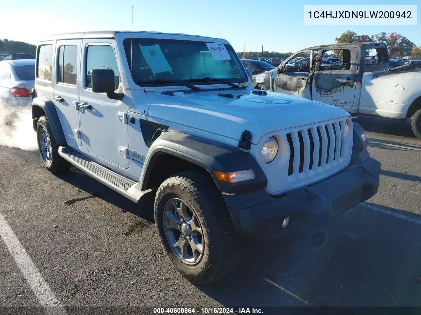 2020 Jeep Wrangler Unlimited Freedom 4X4 VIN: 1C4HJXDN9LW200942 Lot: 40608864