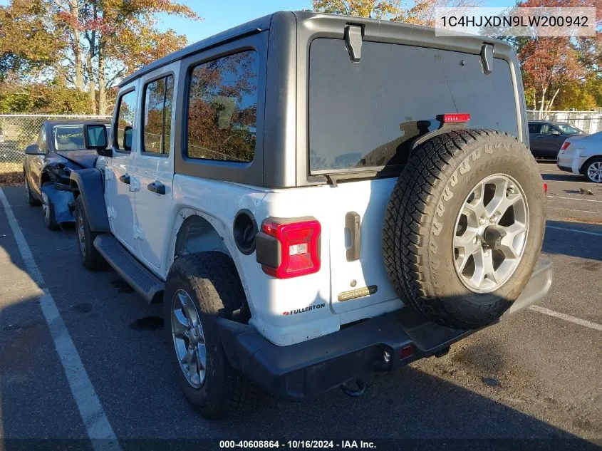 2020 Jeep Wrangler Unlimited Freedom 4X4 VIN: 1C4HJXDN9LW200942 Lot: 40608864