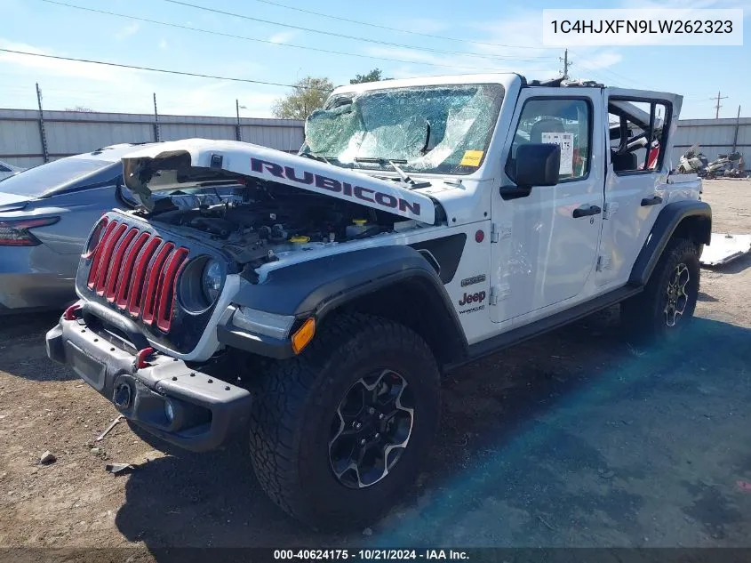 2020 Jeep Wrangler Unlimited Rubicon Recon 4X4 VIN: 1C4HJXFN9LW262323 Lot: 40624175