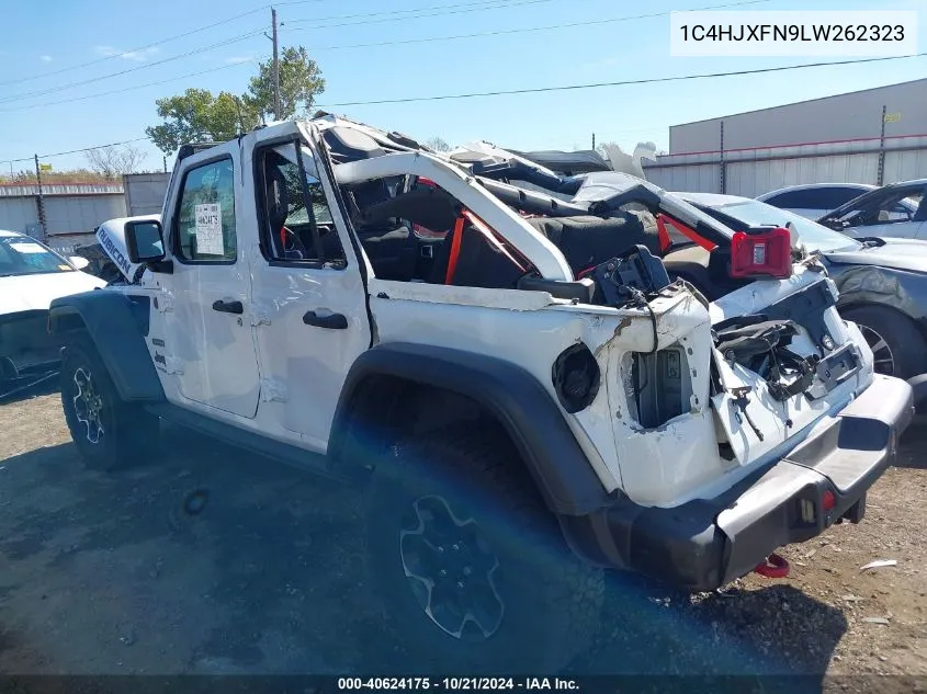 2020 Jeep Wrangler Unlimited Rubicon Recon 4X4 VIN: 1C4HJXFN9LW262323 Lot: 40624175