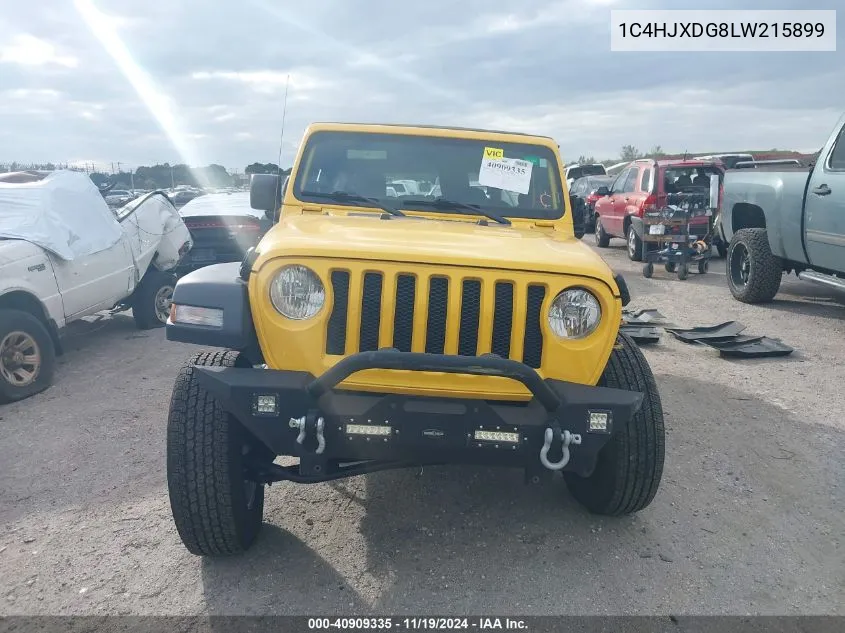 2020 Jeep Wrangler Unlimited Sport S 4X4 VIN: 1C4HJXDG8LW215899 Lot: 40909335