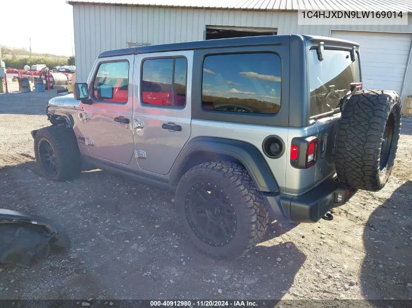 2020 Jeep Wrangler Unlimited Willys 4X4 VIN: 1C4HJXDN9LW169014 Lot: 40912980