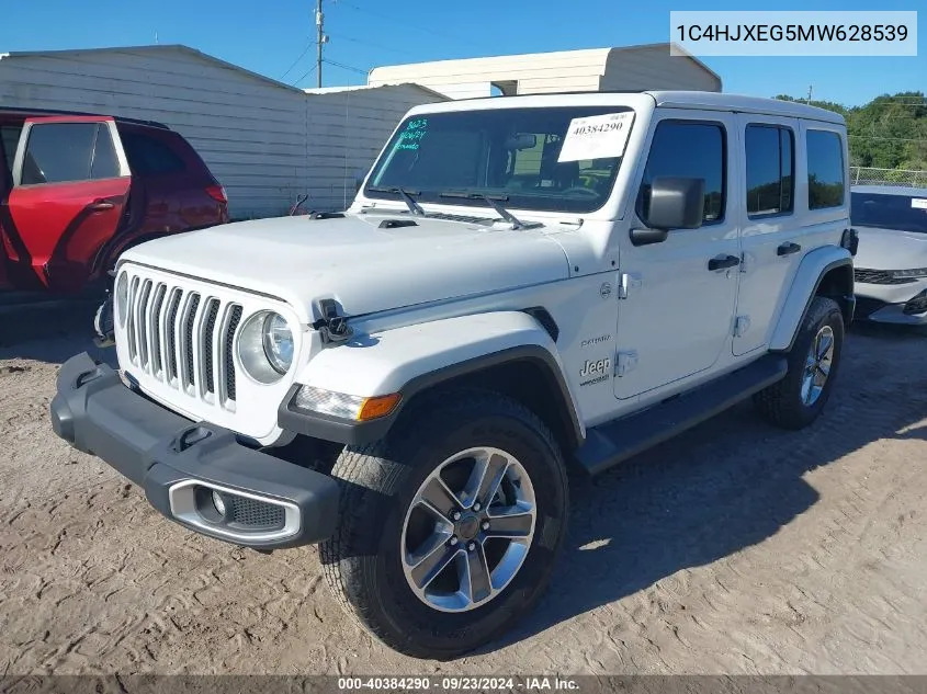 1C4HJXEG5MW628539 2021 Jeep Wrangler Unlimited Sahara