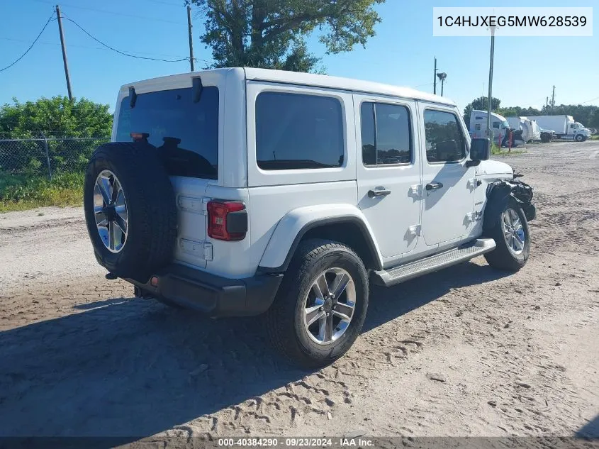 1C4HJXEG5MW628539 2021 Jeep Wrangler Unlimited Sahara