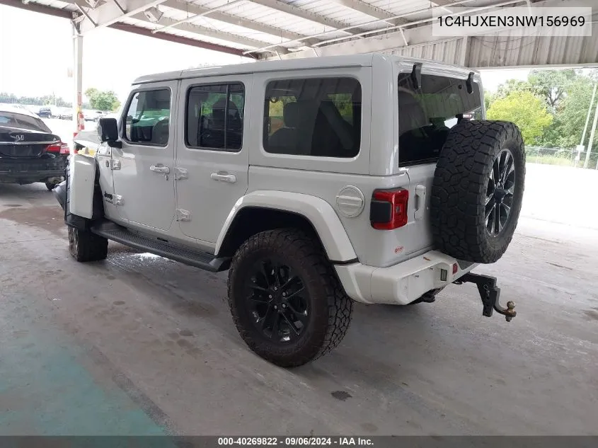 2022 Jeep Wrangler Unlimited High Altitude 4X4 VIN: 1C4HJXEN3NW156969 Lot: 40269822