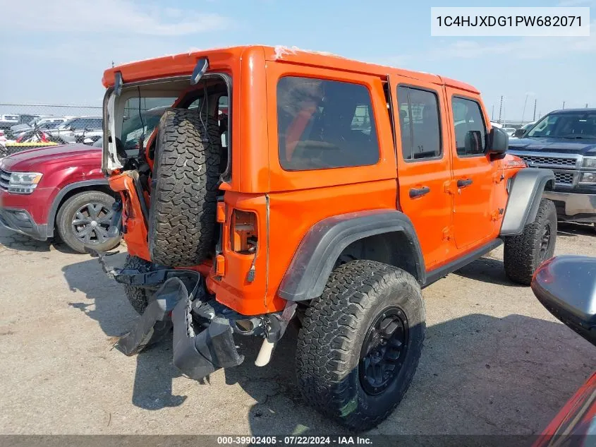 2023 Jeep Wrangler 4-Door High Tide 4X4 VIN: 1C4HJXDG1PW682071 Lot: 39902405