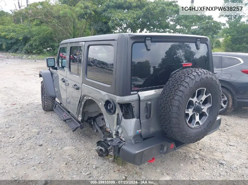 2023 Jeep Wrangler Rubicon VIN: 1C4HJXFNXPW638257 Lot: 39933399