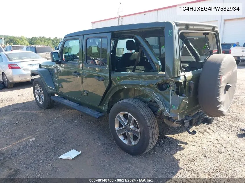 1C4HJXEG4PW582934 2023 Jeep Wrangler Sahara