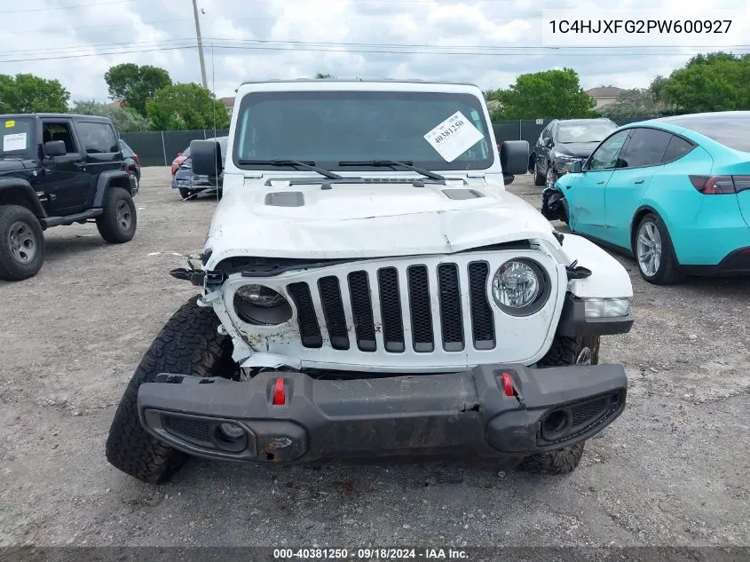 2023 Jeep Wrangler 4-Door Rubicon 4X4 VIN: 1C4HJXFG2PW600927 Lot: 40381250