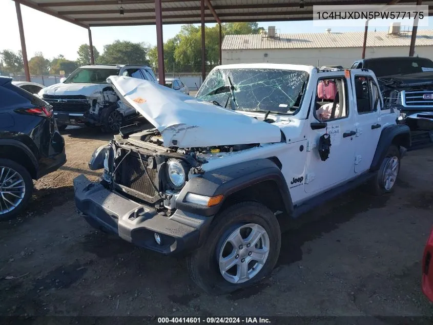 1C4HJXDN5PW577175 2023 Jeep Wrangler Sport