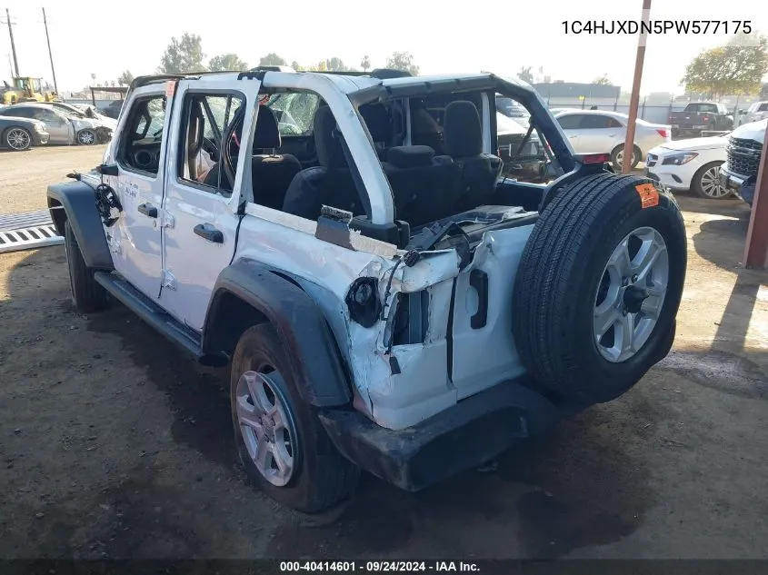 1C4HJXDN5PW577175 2023 Jeep Wrangler Sport