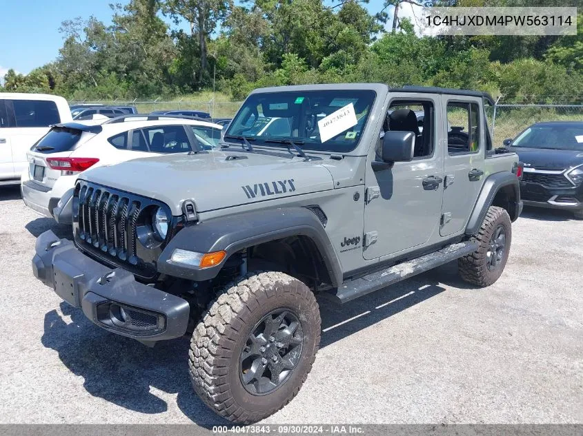 2023 Jeep Wrangler Sport VIN: 1C4HJXDM4PW563114 Lot: 40473843