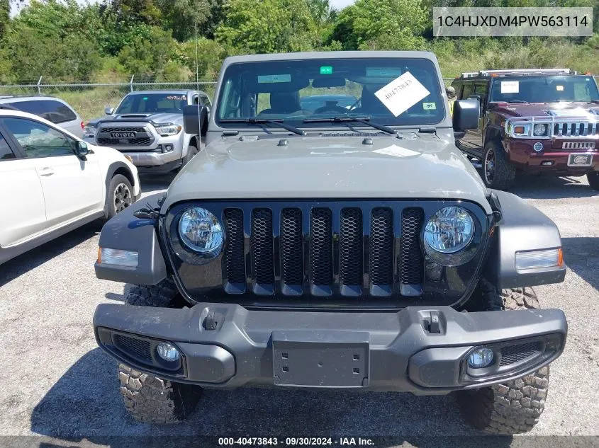 2023 Jeep Wrangler Sport VIN: 1C4HJXDM4PW563114 Lot: 40473843