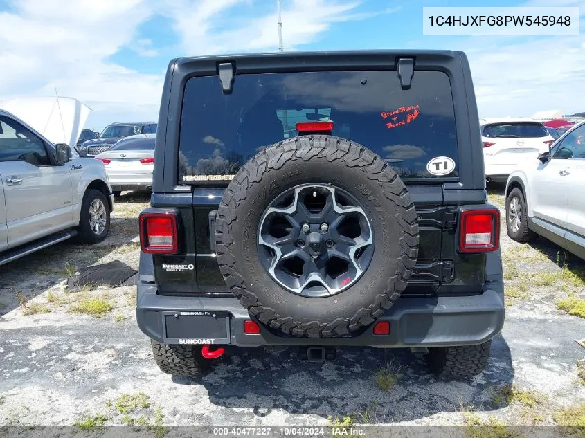 2023 Jeep Wrangler 4-Door Rubicon 4X4 VIN: 1C4HJXFG8PW545948 Lot: 40477227