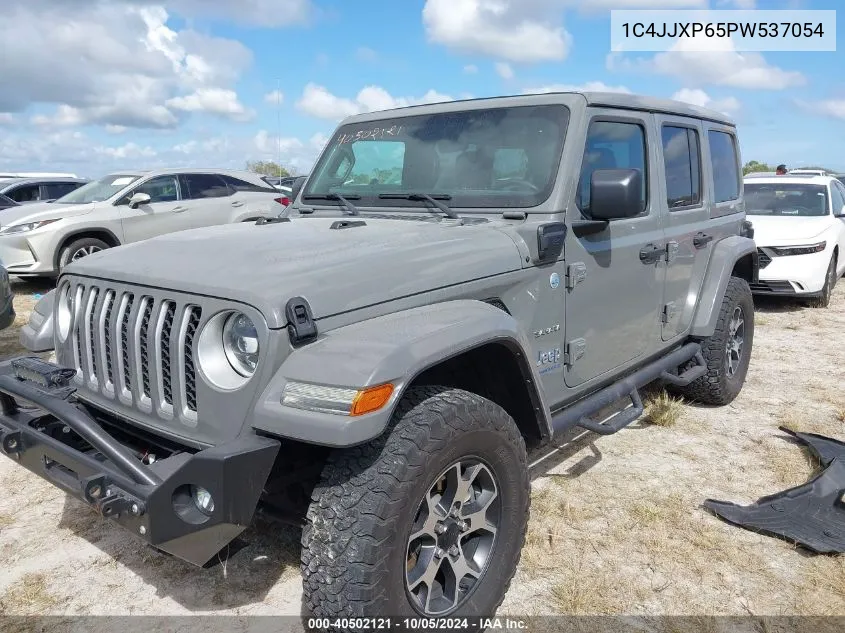 2023 Jeep Wrangler Sahara 4Xe VIN: 1C4JJXP65PW537054 Lot: 40502121