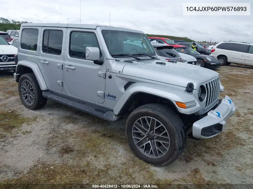 2023 Jeep Wrangler 4Xe High Altitude 4X4 VIN: 1C4JJXP60PW576893 Lot: 40528412