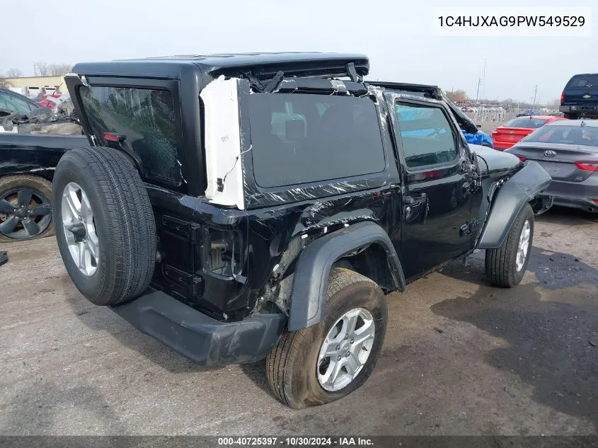 1C4HJXAG9PW549529 2023 Jeep Wrangler 2-Door Sport S 4X4