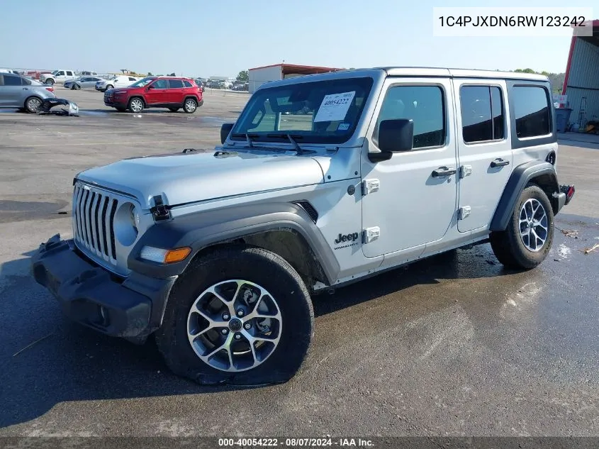 2024 Jeep Wrangler Sport S VIN: 1C4PJXDN6RW123242 Lot: 40054222