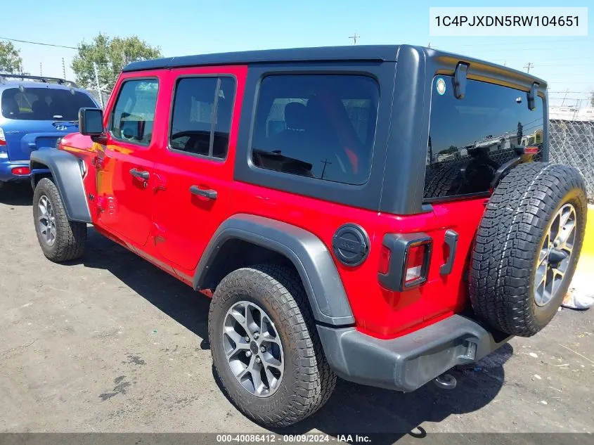 1C4PJXDN5RW104651 2024 Jeep Wrangler Sport S