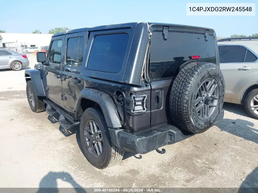 2024 Jeep Wrangler Sport S VIN: 1C4PJXDG2RW245548 Lot: 40150284