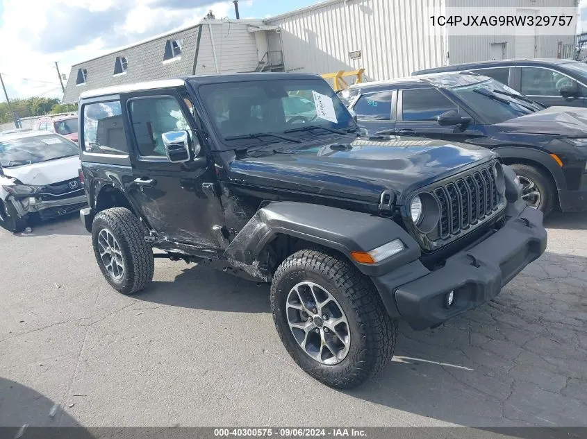 1C4PJXAG9RW329757 2024 Jeep Wrangler 2-Door Sport S 4X4