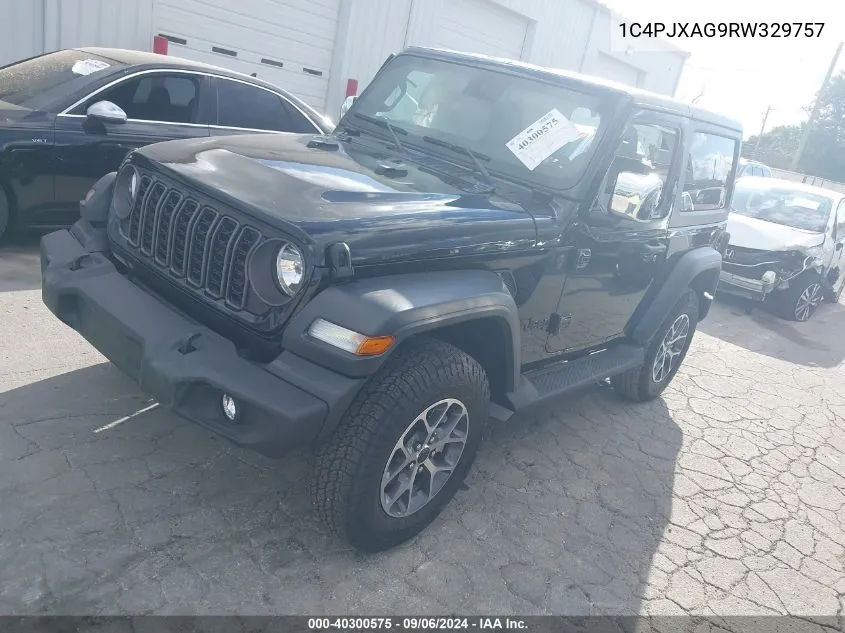 1C4PJXAG9RW329757 2024 Jeep Wrangler 2-Door Sport S 4X4