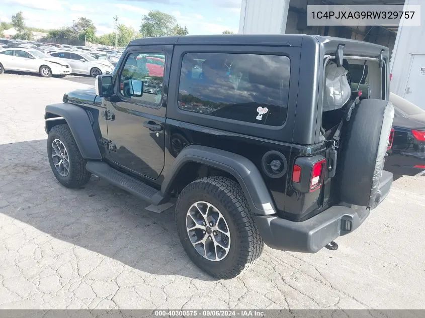 1C4PJXAG9RW329757 2024 Jeep Wrangler 2-Door Sport S 4X4