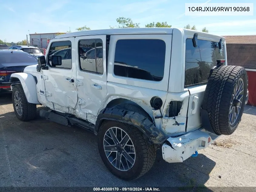 2024 Jeep Wrangler High Altitude 4Xe VIN: 1C4RJXU69RW190368 Lot: 40308170